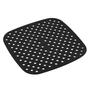 Imagem de Tapete Protetor de Silicone para Air Fryer Quadrado Preto 4895 - Lyor