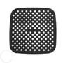 Imagem de Tapete Protetor Silicone Air Fryer Quadrado Antiaderente 21Cm