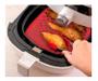 Imagem de Tapete Protetor Silicone Quadrado Air Fryer Fritadeira 21cm