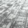 Imagem de Tapete Sala Antiderrapante 1.40m X 2.00m Tear Artesanal Decoração Moderna Jacquard Emborrachado Off-White Cinza