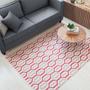 Imagem de Tapete Sala Berlim Estampado Veludo Antiderrapante 200x140cm