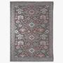Imagem de Tapete Sala Classico Oriental 200X250 Cm Tipo Belga Chumbo
