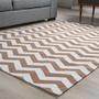 Imagem de Tapete Sala Moderno Missoni 1,35X2,00m Caramelo Exclusivo