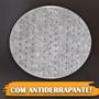 Imagem de Tapete Sala Redondo 1,00 m Classic Perola Creme