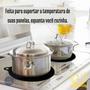 Imagem de Tapete Silicone Protetora Para Fogão Indução Cozinha Reusável Resistente flexível