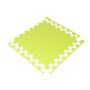 Imagem de Tapete Tatame EVA 100x100x2cm 20mm Escolha a sua Cor Verde Limão