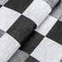 Imagem de Tapete Tecido Jacquard com Látex 1,35 m x 1,00 m Pixel Preto