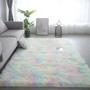 Imagem de Tapete Tie-Dye para Quarto Infantil e Sala de Estar - Antiderrapante e Lavável