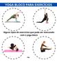 Imagem de tapete yoga corda step fita elástica kit 4 peças para atividades física treino foco objetivo