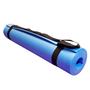 Imagem de Tapete Yoga Mat com Alça 170x60cm  Azul 5mm Evamax