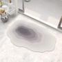 Imagem de Tapetes Absorventes de Lama de Diatomita - Formato Irregular para Casa