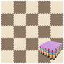 Imagem de Tapetes de espuma qqpp EVA Rubber 18 Tiles Interlocking Puzzle