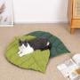 Imagem de Tapetes para Gatos e Cães Dormirem - Confortáveis e com Design de Folhas