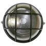 Imagem de Tartaruga Circular 18cm Aluminio Pint. Epoxi E-27 1 Lamp. Max 60w C/ Grade Preta