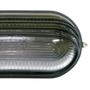 Imagem de Tartaruga Oval 20cm Aluminio Pint. Epoxi E-27 1 Lamp. Max 60w Meia Cana Preta