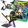 Imagem de Tartarugas Ninja Mini Boneco Donatello Mega Bloks Perseguição de Drone - Mattel DPF74