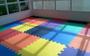 Imagem de Tatame eva tapete colorido 18 placas com bordas 50x50 10mm