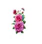 Tatuagem Temporária Delicada Com 20 Cm Floral Borboleta - 3I Imagem de Tatuagem Temporária Delicada Com 20 Cm Floral Borboleta