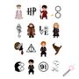 Imagem de Tatuagem Temporária Harry Potter Personagens