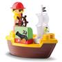 Imagem de Tchuco Blocks Brinquedo Navio Pirata 49 Peças De Montar Educativo  - Samba Toys