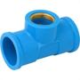 Imagem de Te Azul Com Bucha De Latao Krona 25X3/4'' - Kit C/20 Pecas