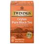 Imagem de Tea Twinings Ceylon Pure Black 20 sacos (pacote com 6) com cafeína