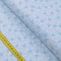 Imagem de Tecido Estampado para Patchwork - Denise : Composê Floral Azul Claro (0,50x1,40)