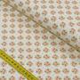 Imagem de Tecido Estampado para Patchwork - Fadas: Mandalas Florais Creme (0,50x1,50)