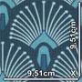 Imagem de Tecido impermeável asturias 114 geometrico marinho