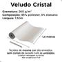 Imagem de Tecido Malha Veludo Cristal Liso 1m x 1,50m