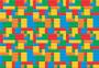 Imagem de Tecido Oxford Estampado Blocos de Montar Coloridos - 1,40m