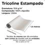 Imagem de Tecido Plano Tricoline Estampado 1m x 1,50m