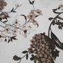 Imagem de Tecido Toalha Mesa Rústico Bege Floral 50cm x 1,50m