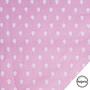 Imagem de Tecido Tricoline Estampado Gotas - Rosa - 50x150cm