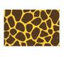 Imagem de Tecido Velboa Pelúcia Estampa Girafa Amarelo 1,50X1,50Mt