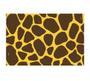 Imagem de Tecido Velboa Pelúcia Estampa Girafa Amarelo 1,50X1,50Mt