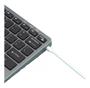 Imagem de Teclado 2 Em 1 Bluetooth e Wireless Recarregavel Usb Ergonomico Celular Notebook Computador NF