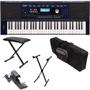 Teclado Arranjador Roland EX30 + Fonte Capa Estante Banco Pedal Imagem de Teclado Arranjador Roland EX30 + Fonte Capa Estante Banco Pedal