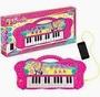 Imagem de Teclado Barbie Fabuloso Com Funcai MP3 Player F0004-6 Fun Única