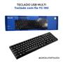 Imagem de Teclado basico Multi usb com fio