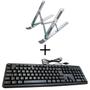 Imagem de Teclado basico usb abnt2  + apoio suporte notebook qte