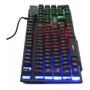 Imagem de Teclado Battle Gamer Com Led Semi Mecânico Rgb Bk-151C Exbom