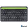 Imagem de Teclado Bluetooth 3.0 2.4 Ghz Dynamic Smart Abnt Com Suporte Para Tablet Ou Celular - Preto - Dt200