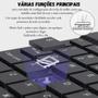 Imagem de Teclado Bluetooth com Touchpad Kapbom: 78 Teclas, Ultra Slim, Alcance 10m, para Tablet, Celular e PC