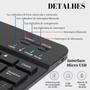 Imagem de Teclado Bluetooth com Touchpad Kapbom: 78 Teclas, Ultra Slim, Alcance 10m, para Tablet, Celular e PC