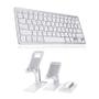 Imagem de Teclado Bluetooth Galaxy Tab A T500 10,1" + Sup Apoio Branco