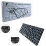 Imagem de Teclado Bluetooth Mini Para Celular Sem Fio Wireless Cor Preto