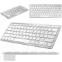 Imagem de Teclado Bluetooth para iPad 9a Geração 10.2" Branco