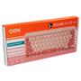 Imagem de Teclado bluetooth retro plus tc510 oex rosa