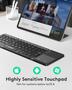 Imagem de Teclado Bluetooth Samsers dobrável com touchpad Android iOS